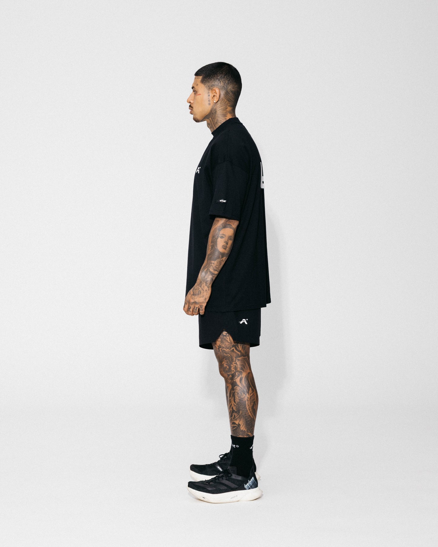 Premium Boxy Tee Black