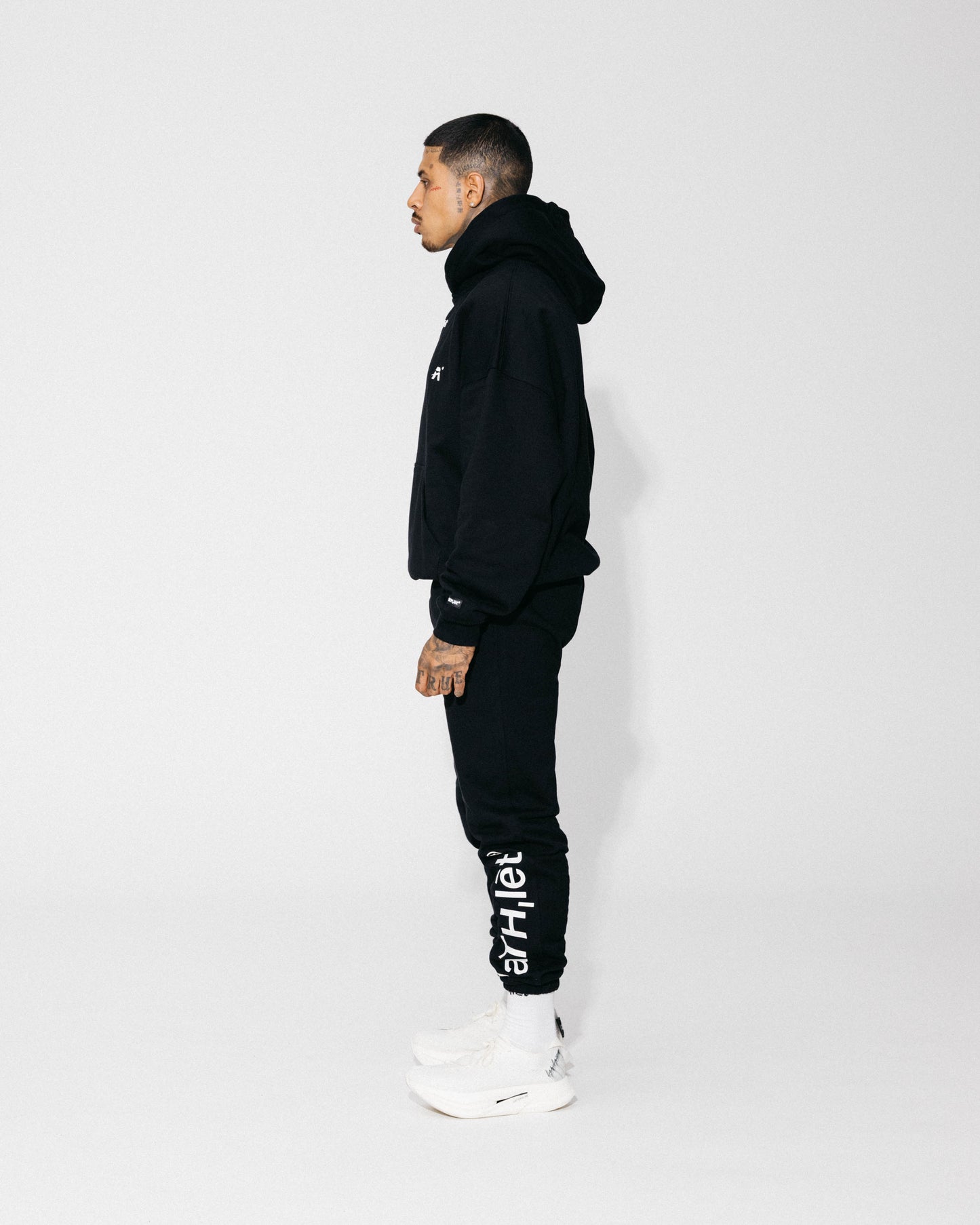 Premium Boxy Hood Black