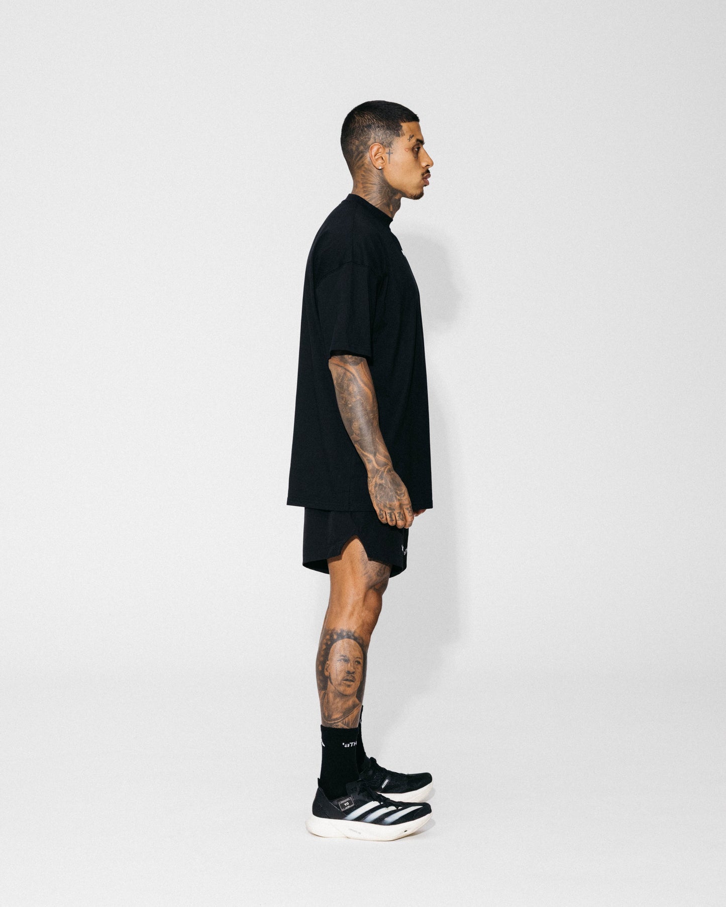 Premium Boxy Tee Black